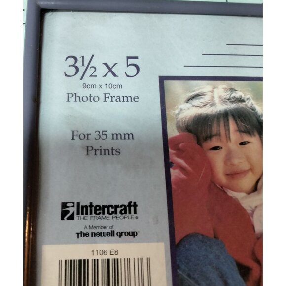 Intercraft Photo Frame Small Blue 3x5 5x7 Prints Desktop Tabletop Lot 2 - Picture 10 of 12